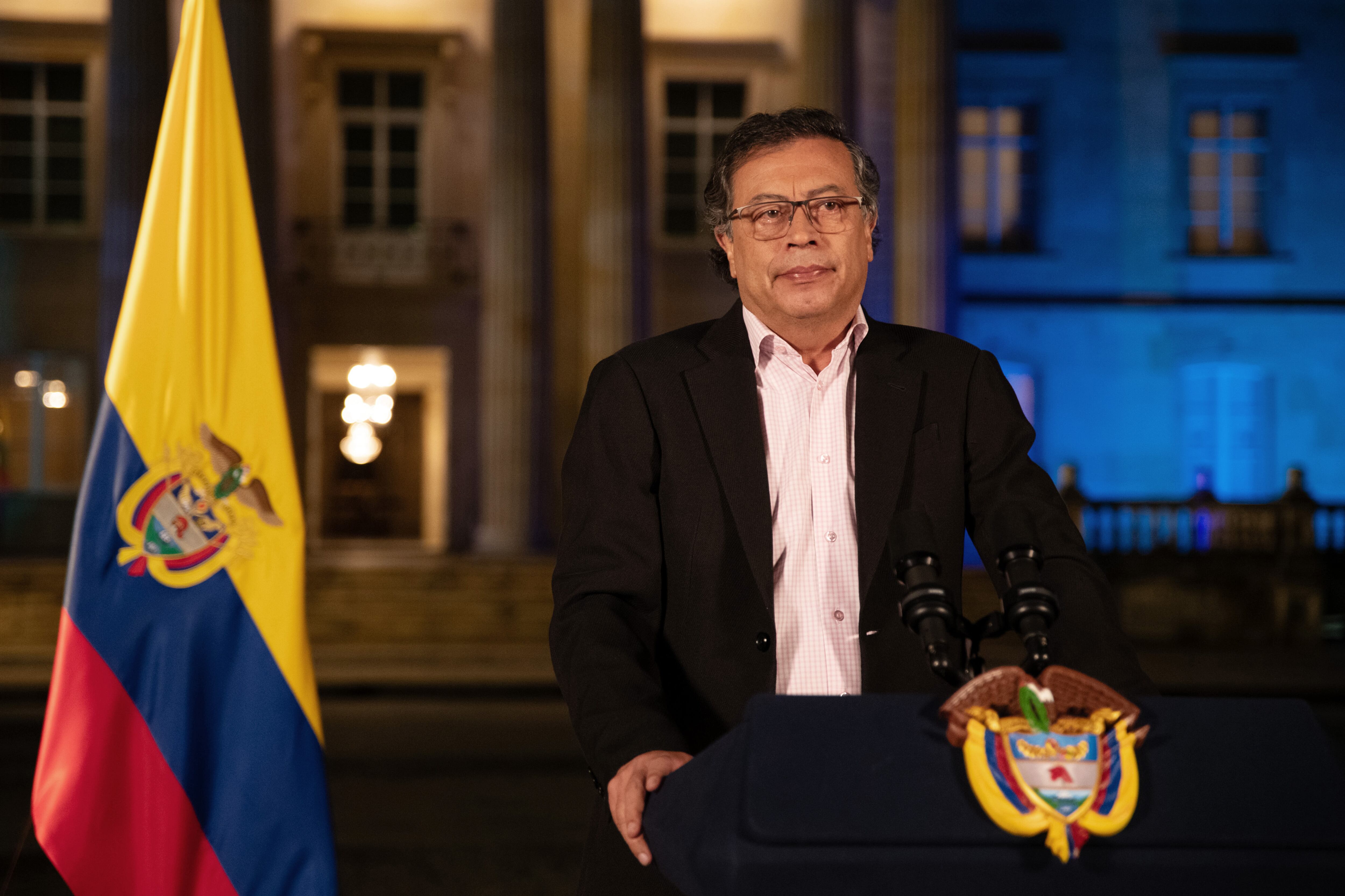 Petro aseguró este decisión del CNE rompe su fuero presidencial. EFE/ Presidencia de Colombia