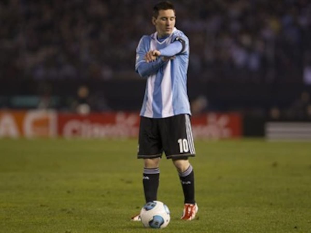 Messi: "No estoy bien, hacía dos meses que no jugaba fútbol"