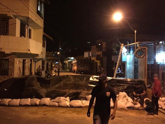 Concepción, Antioquia, cierra sus entradas con barricadas ante Covid-19