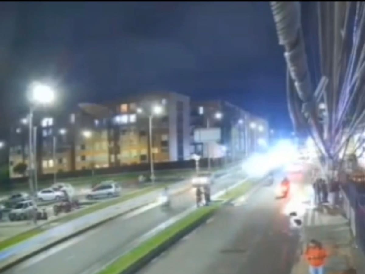 Accidente de tránsito en Mosquera dejó una persona muerta y dos heridos: el conductor iba borracho