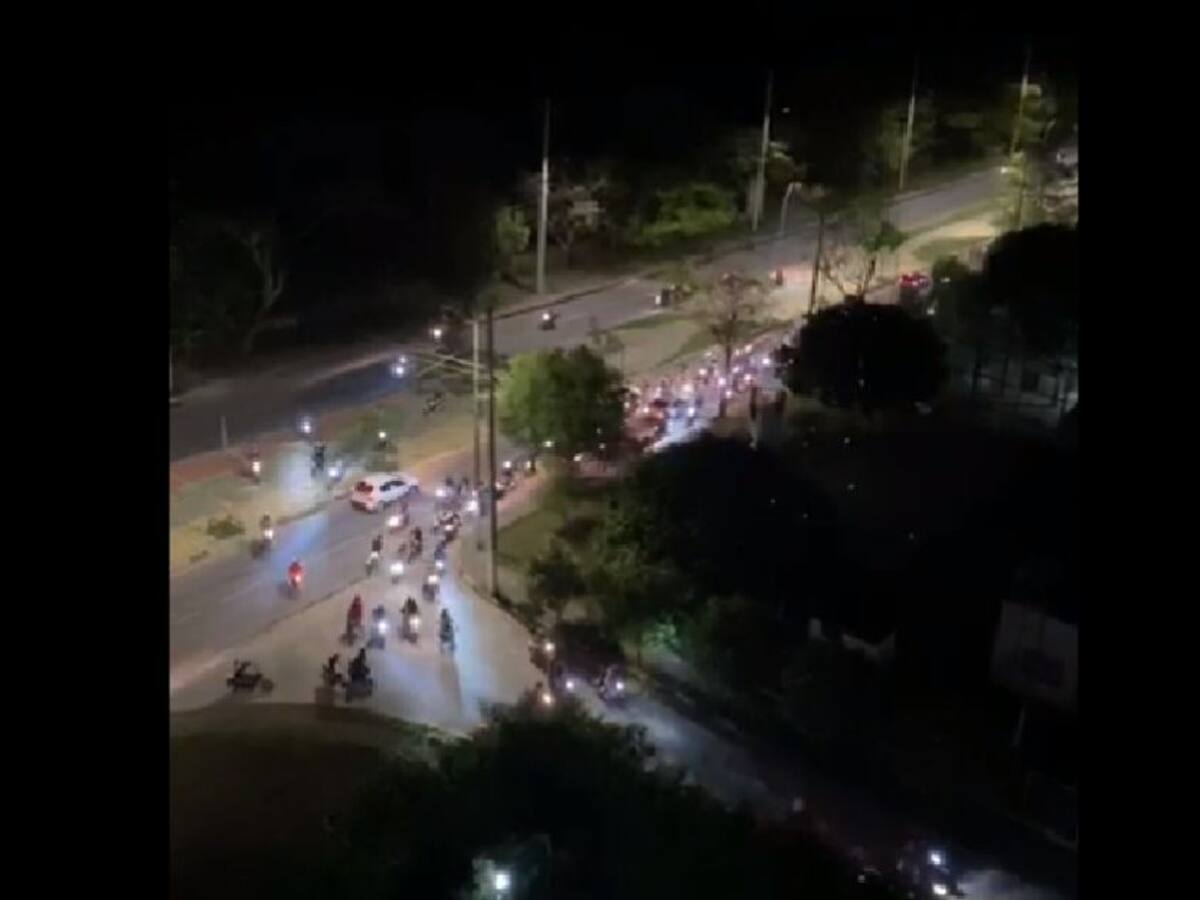 Motociclistas en Huila insisten en caravanas y piques ilegales