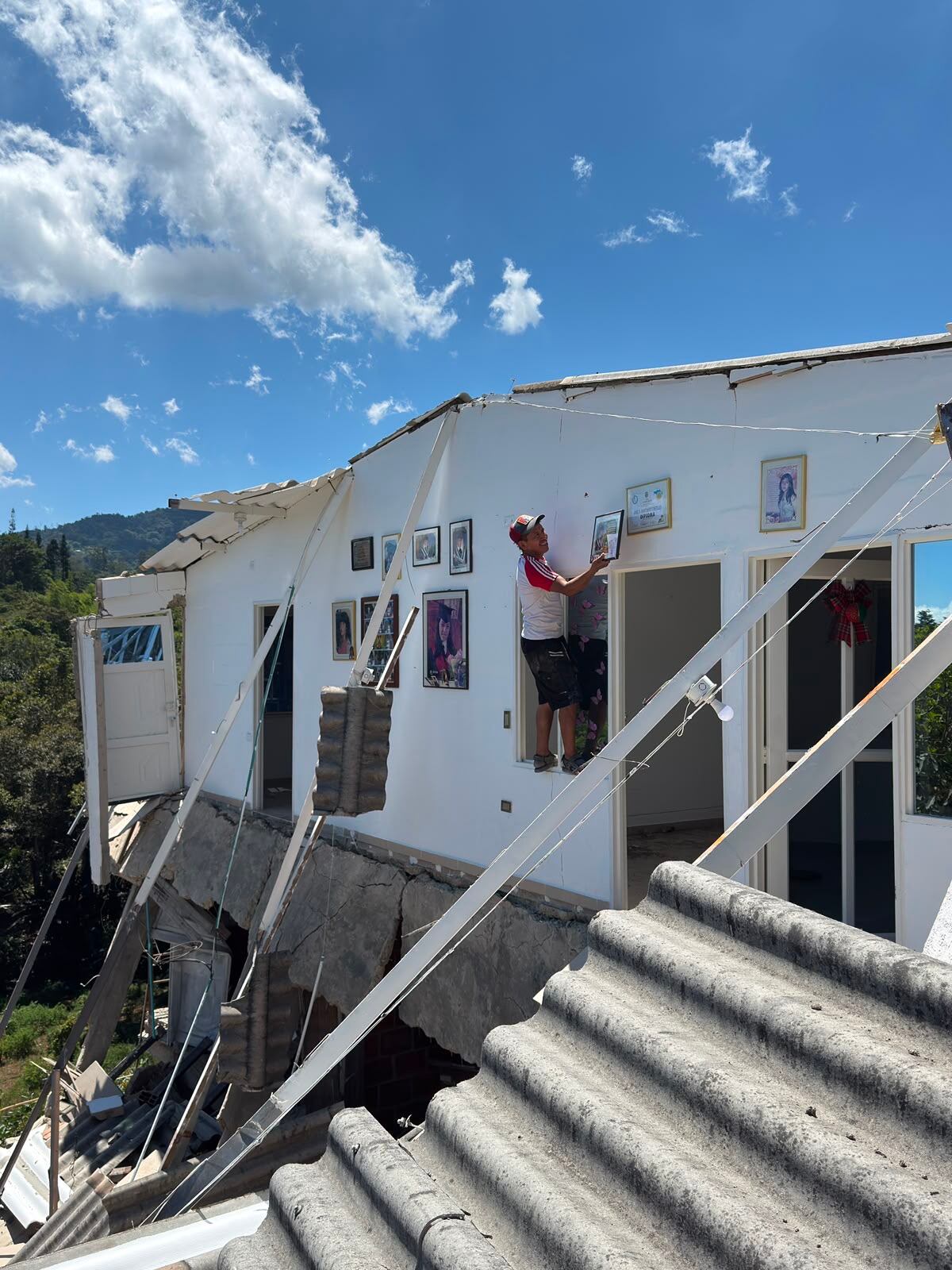 En Dagua más de 4.000 viviendas resultaron afectadas por el terremoto del pasado 10 de agosto. Foto: Alcaldía de Dagua.