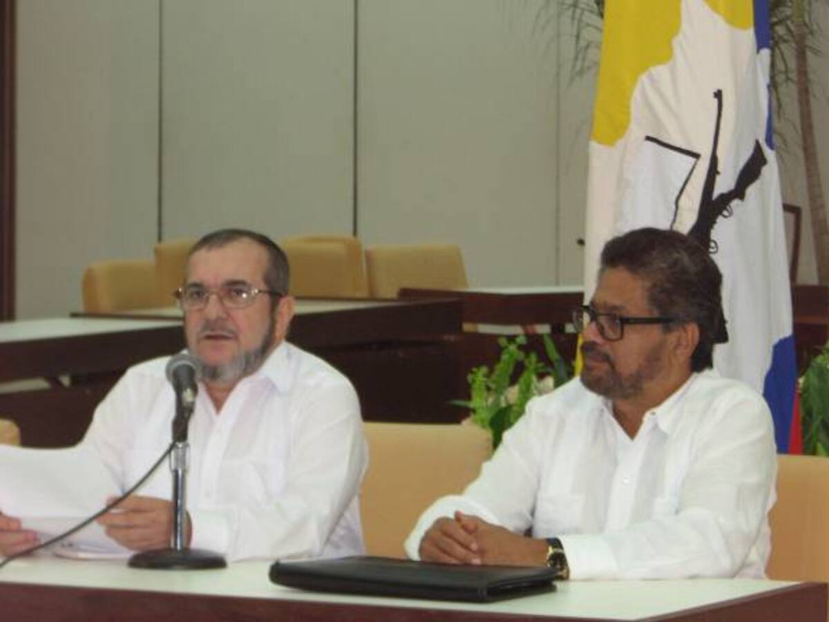 Farc pide blindar acuerdo para no repetir lo del M-19 con la Fiscalía