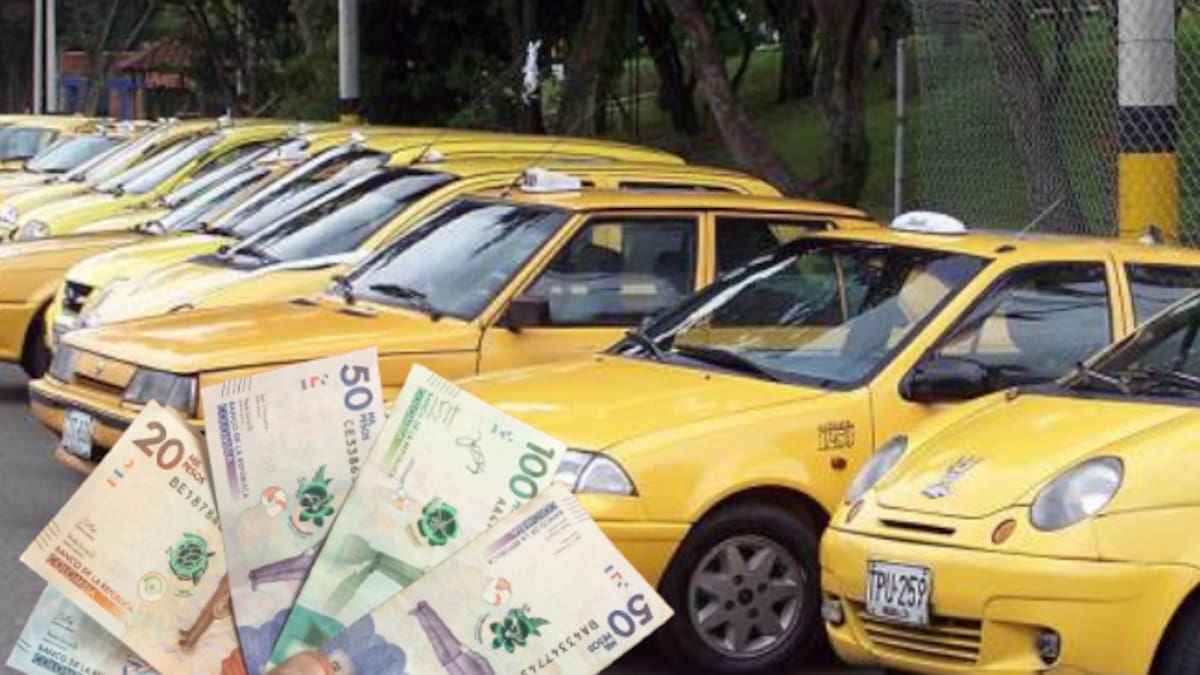 Así quedarían las tarifas del servicio de taxi en Bogotá para el 2026