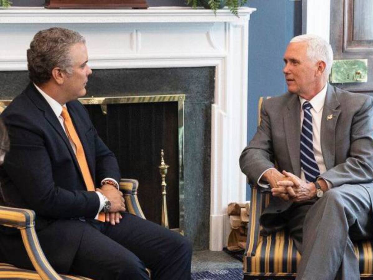 Mantener la presión contra Maduro, el acuerdo entre Duque y Pence