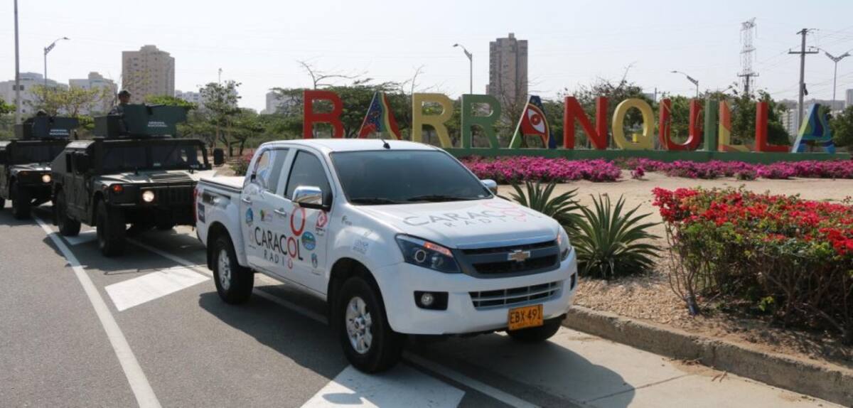 Entrada de Barranquilla