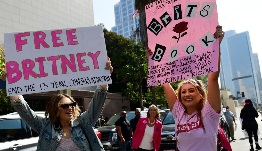Manifestaciones a favor de Britney Spears
