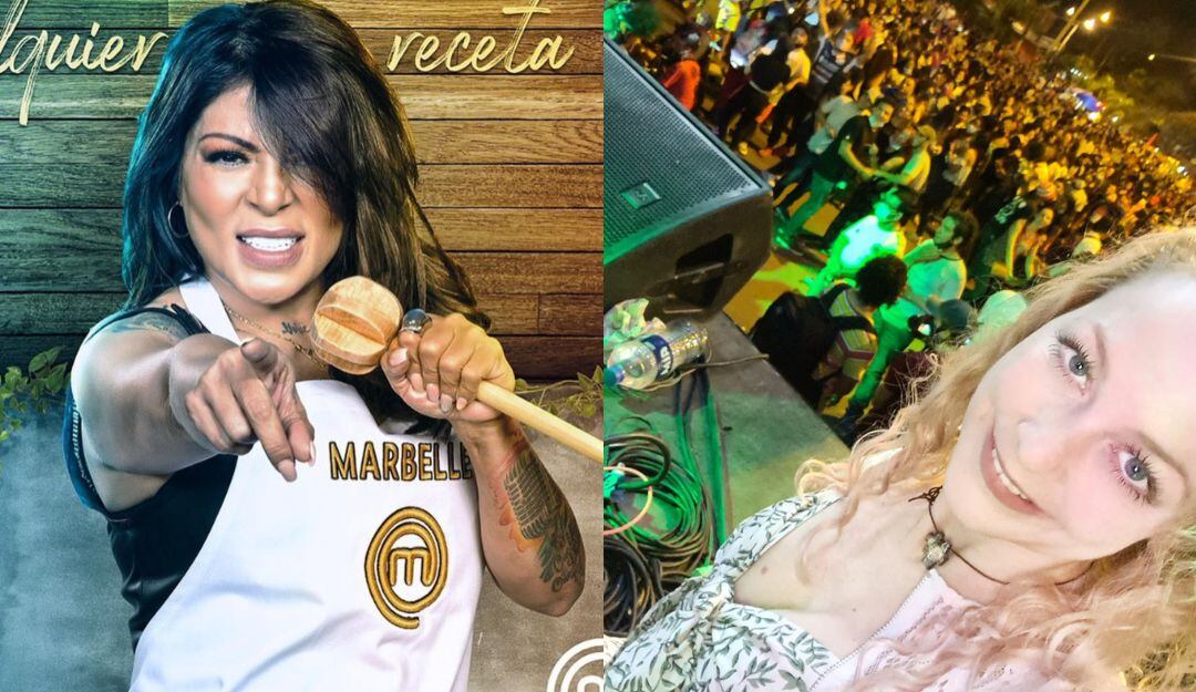 Marbelle ironiza y arremete contra la alemana expulsada de Cali Rebecca Sprösser 