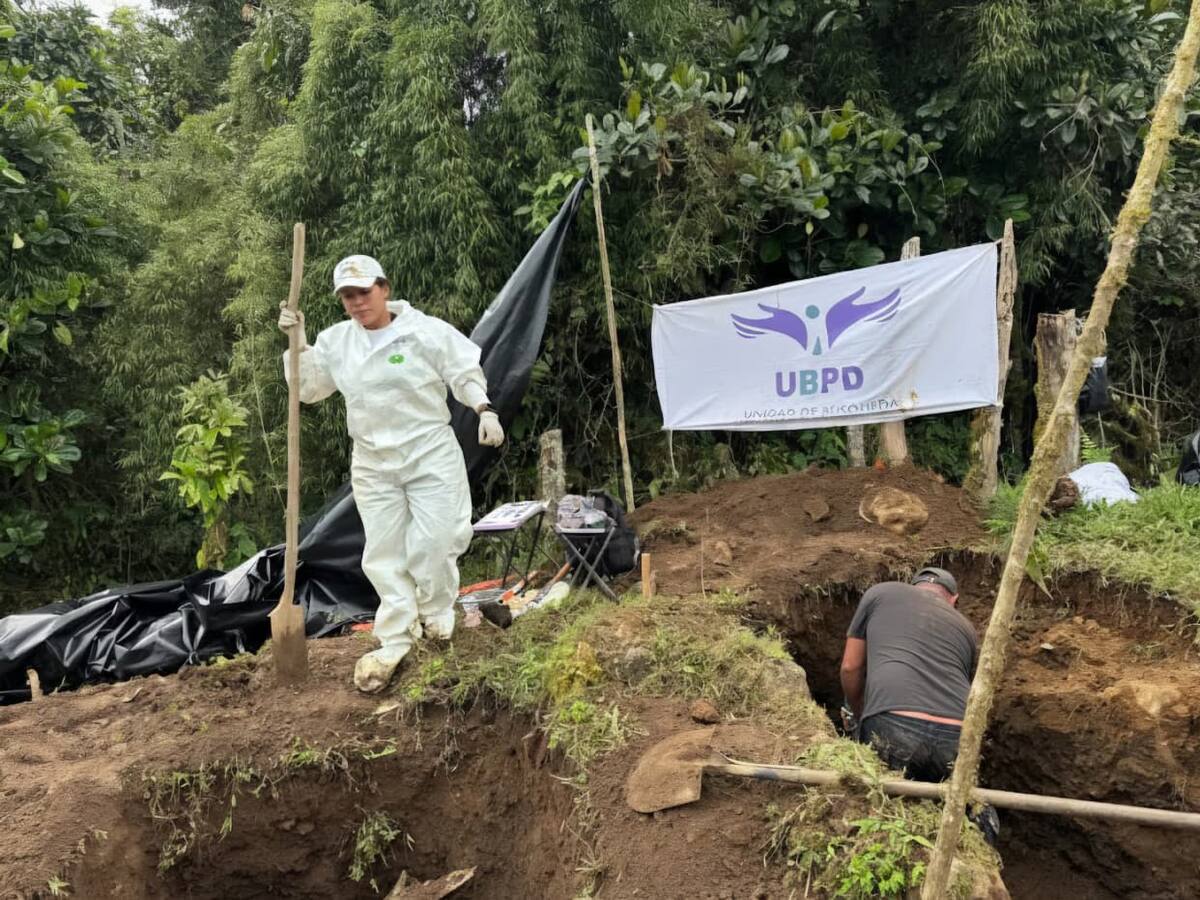 En Mutatá recuperaron cuatro cuerpos de personas reportadas como desaparecidas entre 2004 y 2007