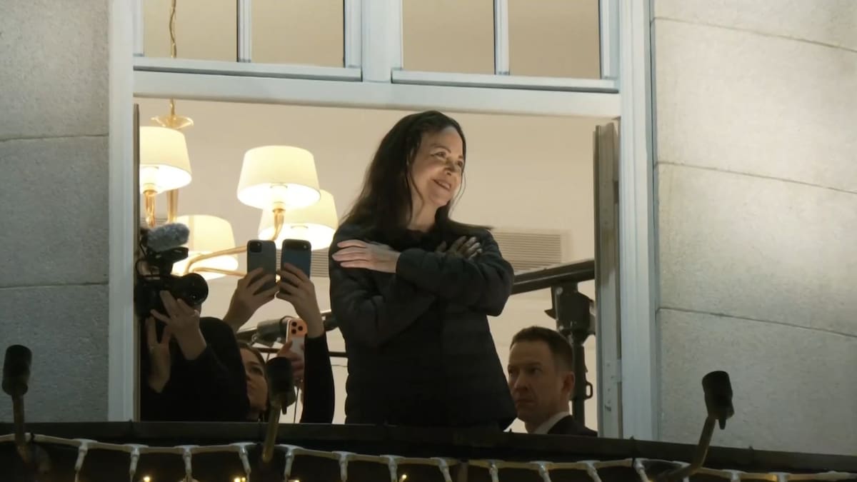 María Corina Machado hace su primera aparición pública en Oslo, tras recibir Nobel de Paz