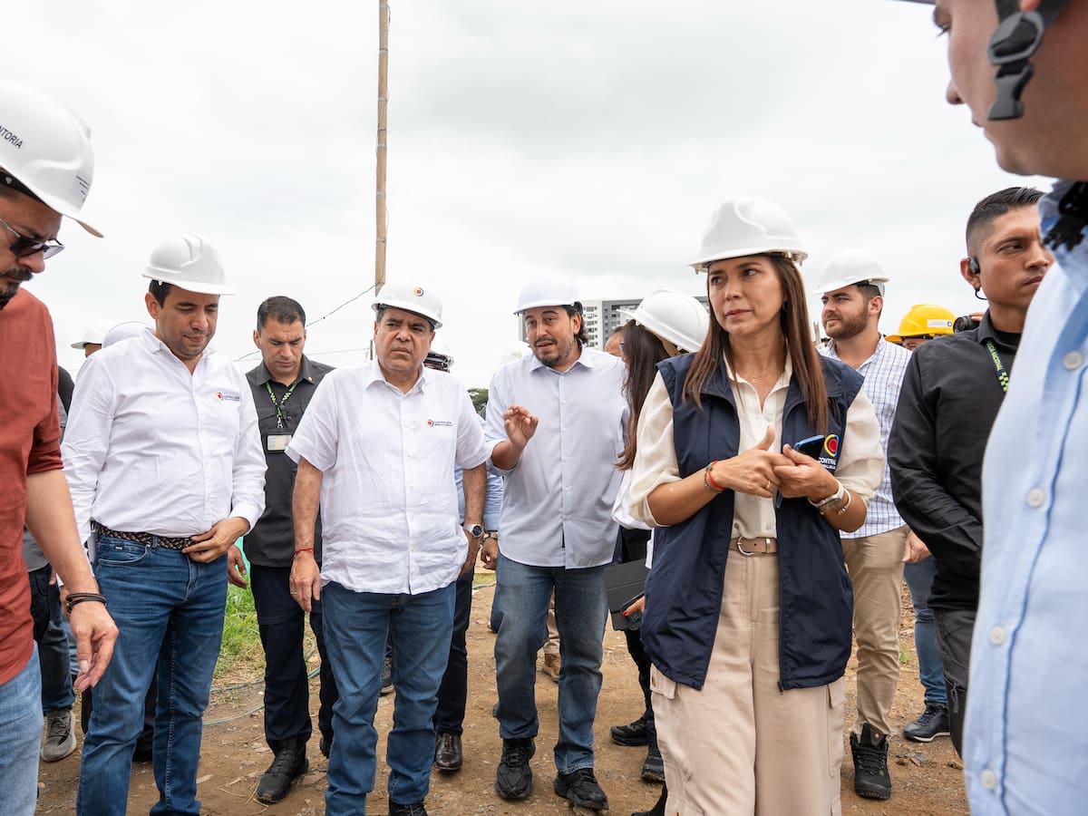 El contralor general verificó las obras del CIBI y del Hospital de Alta Complejidad de Risaralda
