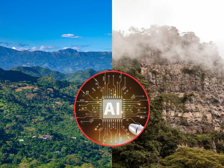 Paisajes de clima cálido y clima frío en Cundinamarca / inteligencia artificial  (Getty Images)