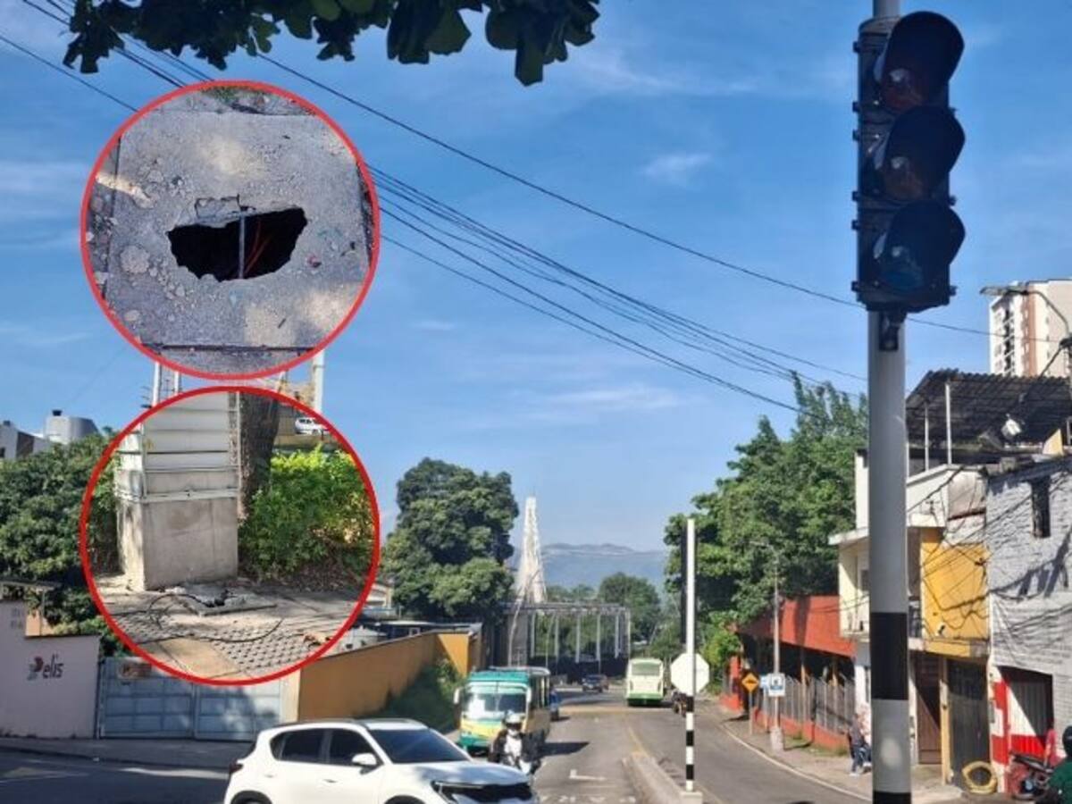 VIDEO: Vandalismo dejó fuera de servicio algunos semáforos en Floridablanca