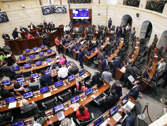 Imagen de referencia del Congreso de la República. Foto: Colprensa.
