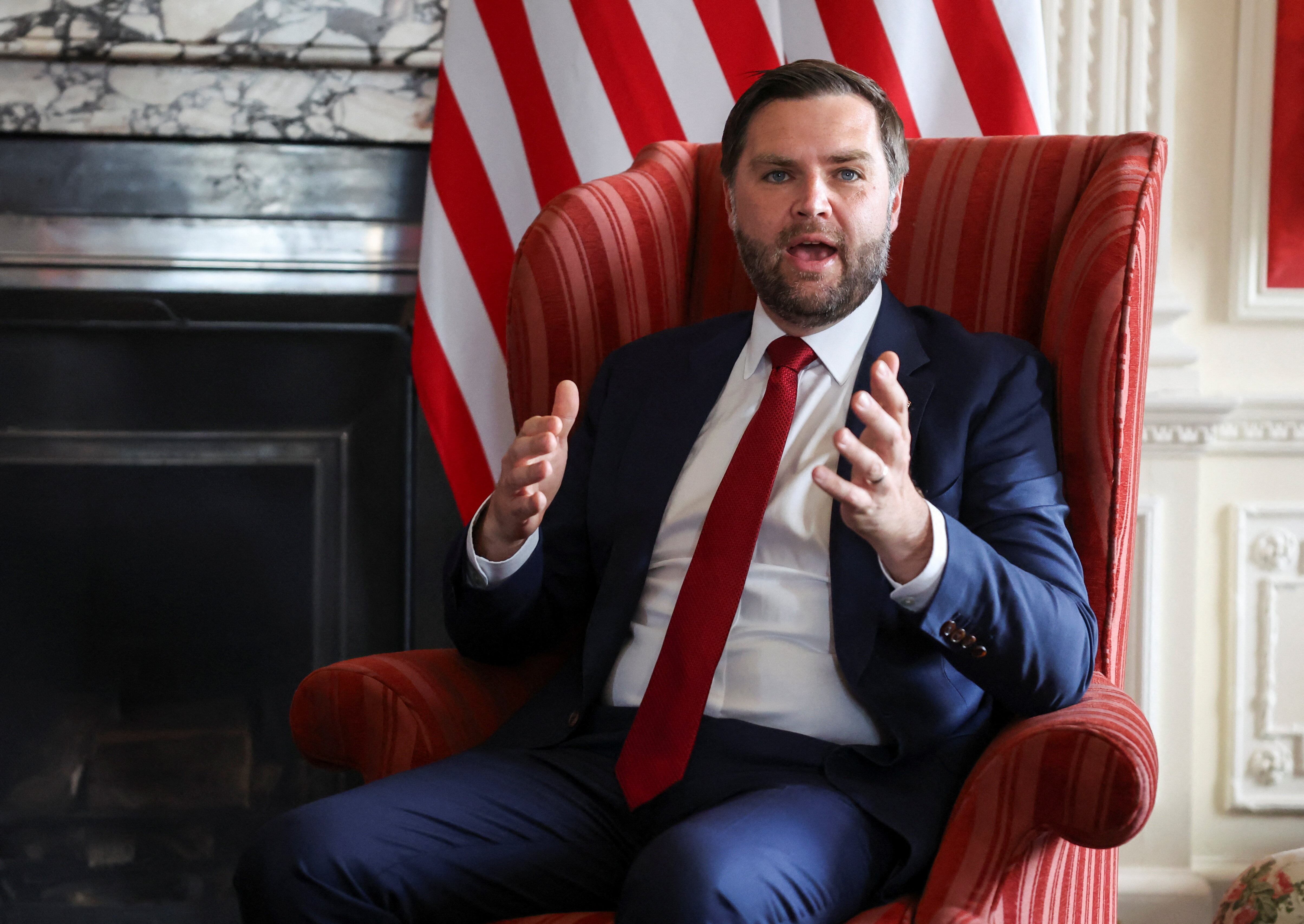 Vicepresidente de Estados Unidos J.D. Vance. Foto: Suzanne Plunkett - WPA Pool/Getty Images
