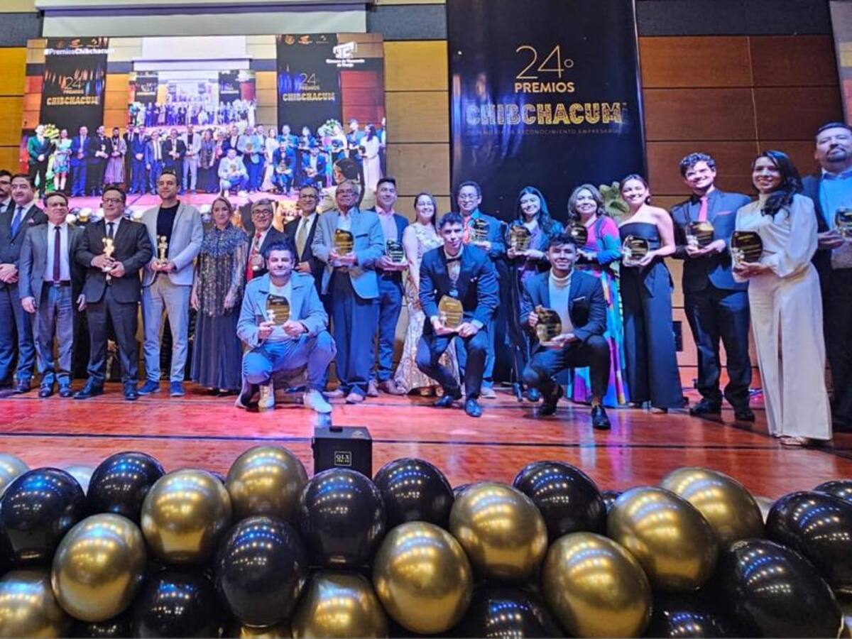 Estos son los ganadores de los Premios Chibchacum 2024 de la Cámara de Comercio de Tunja