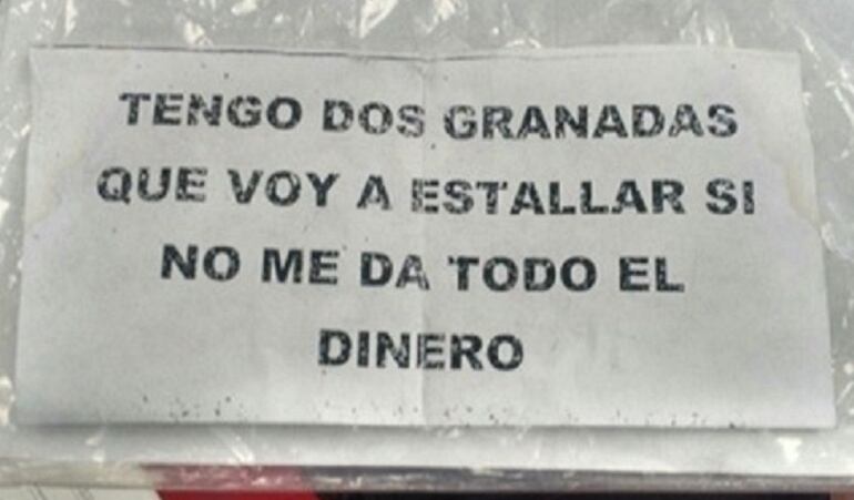 Letrero en mención.