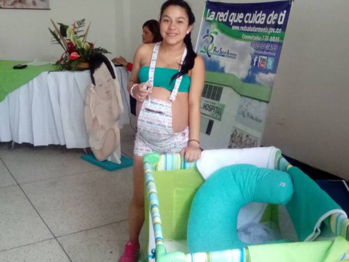 Madres en embarazo de escasos recursos en Armenia recibieron kit materno