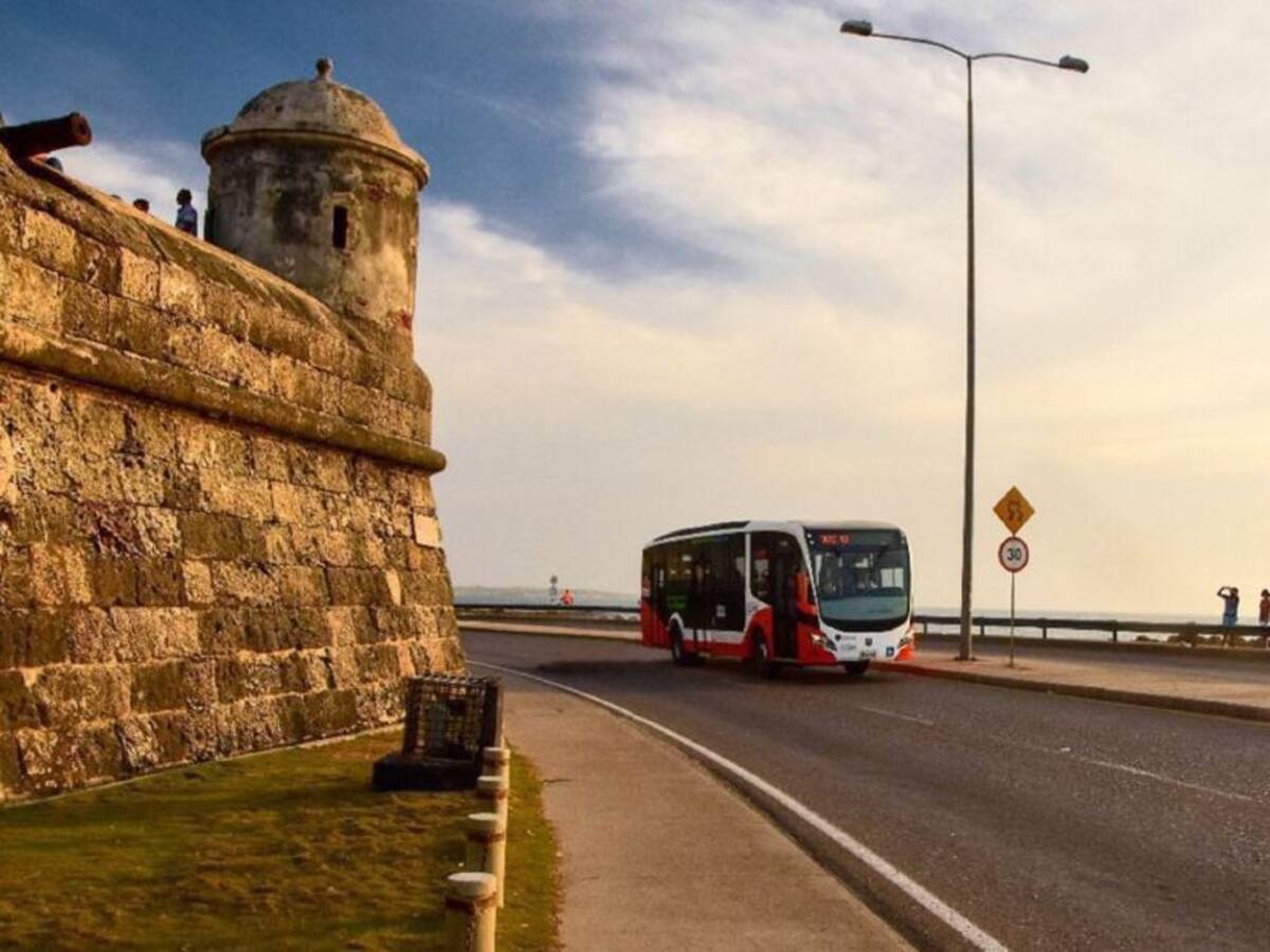 Transcaribe activa desvío en la ruta T102 por la Vuelta a Colombia