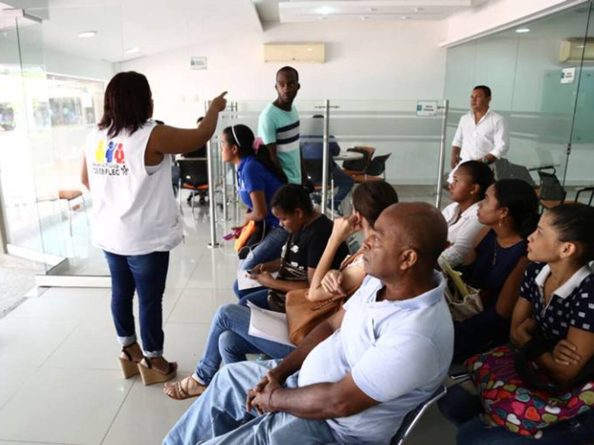 Sena realizó micro rueda de empleo en Cartagena