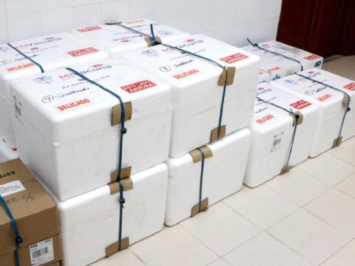 Llegaron vacunas de Janssen a Santander