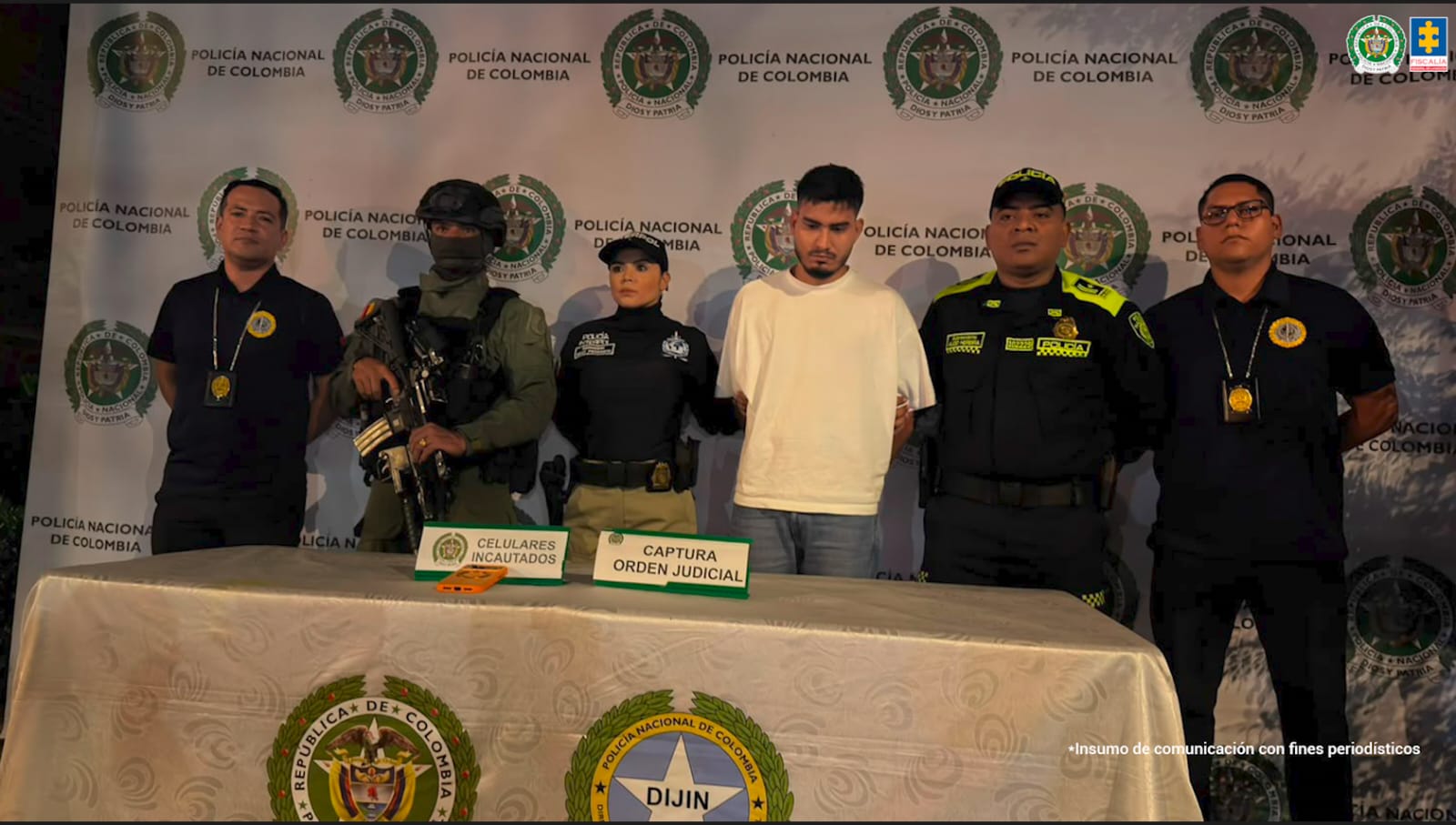 Judicializado presunto responsable del asesinato de auxiliar de vuelo de American Airlines, asesinado en Antioquia. Foto: Cortesía Fiscalía