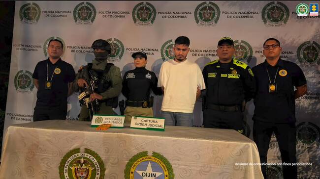Judicializado presunto responsable del asesinato de auxiliar de vuelo de American Airlines, asesinado en Antioquia. Foto: Cortesía Fiscalía