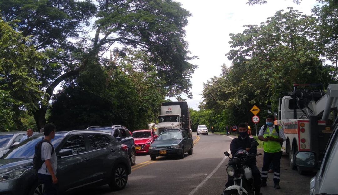 Los bloqueos en el el Tolima se dan en al menos nueve puntos. 