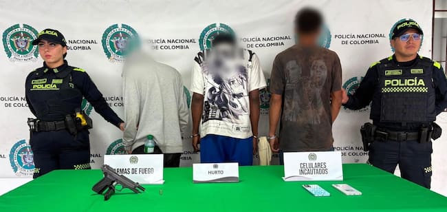 Capturan a delincuentes que se dedicaban a robar en Barrios Unidos: tenían 19 anotaciones por hurto