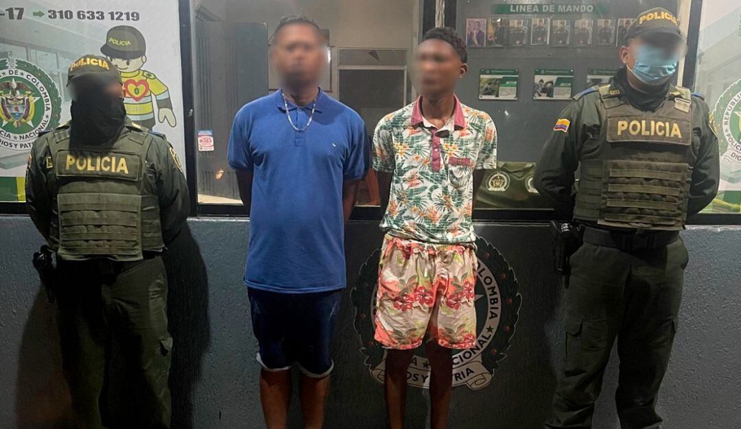La Policía capturó a alias ‘Yei’ y ‘Yero’, señalados como presuntos responsables del homicidio ocurrido en el barrio Bicentenario