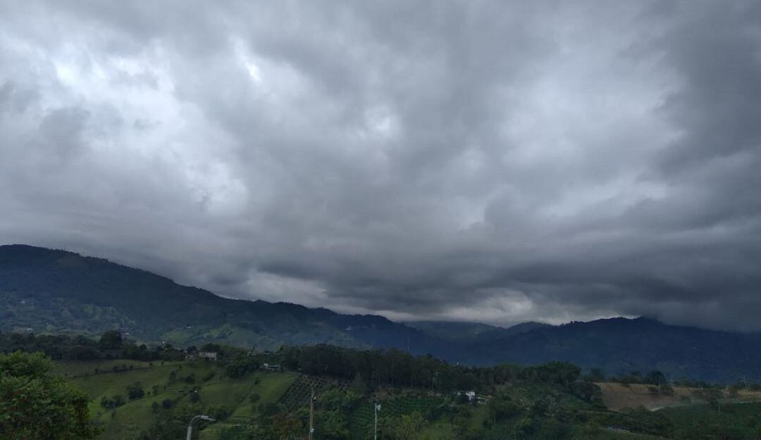 Paisaje del Quindío desde la sede de Oncólogos del Occidente