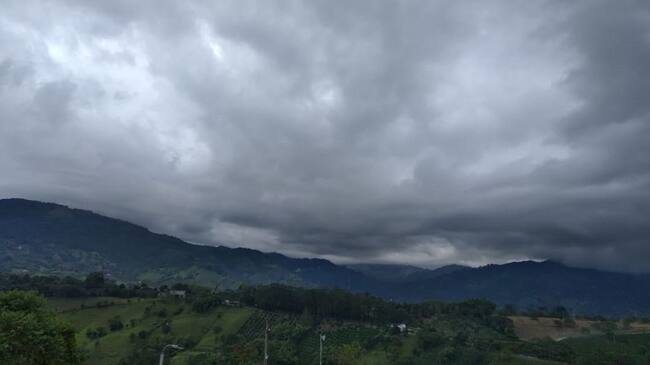 Paisaje del Quindío desde la sede de Oncólogos del Occidente