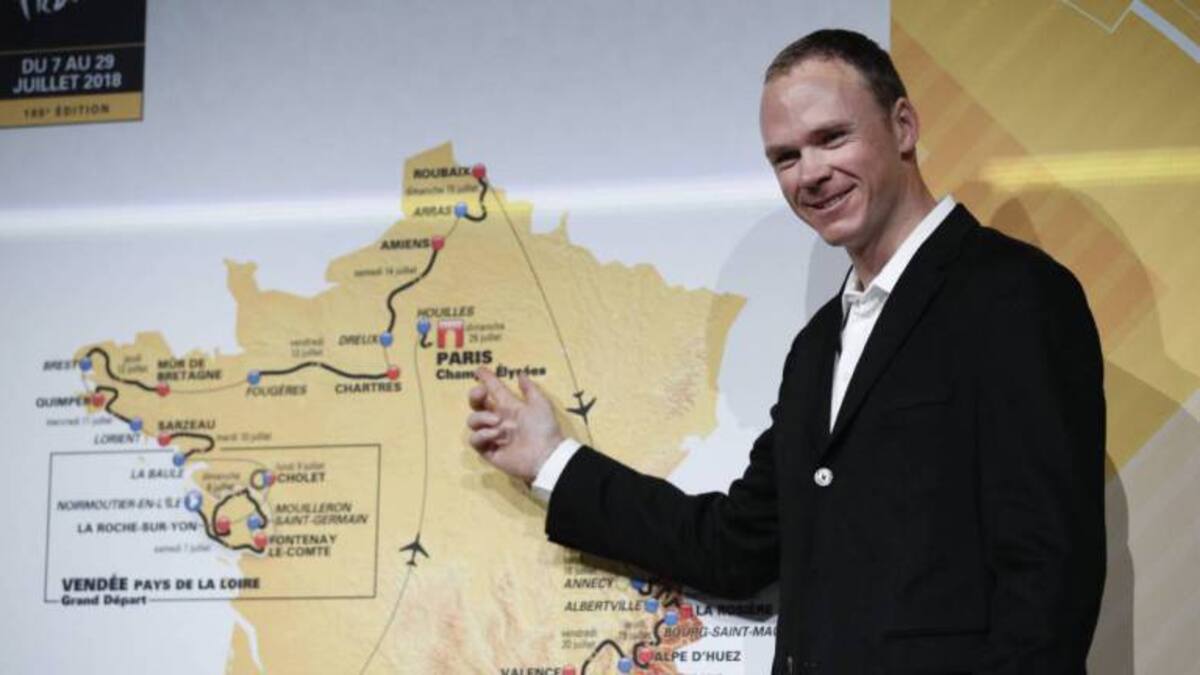 Froome: “El Tour premiará al ciclista más completo”