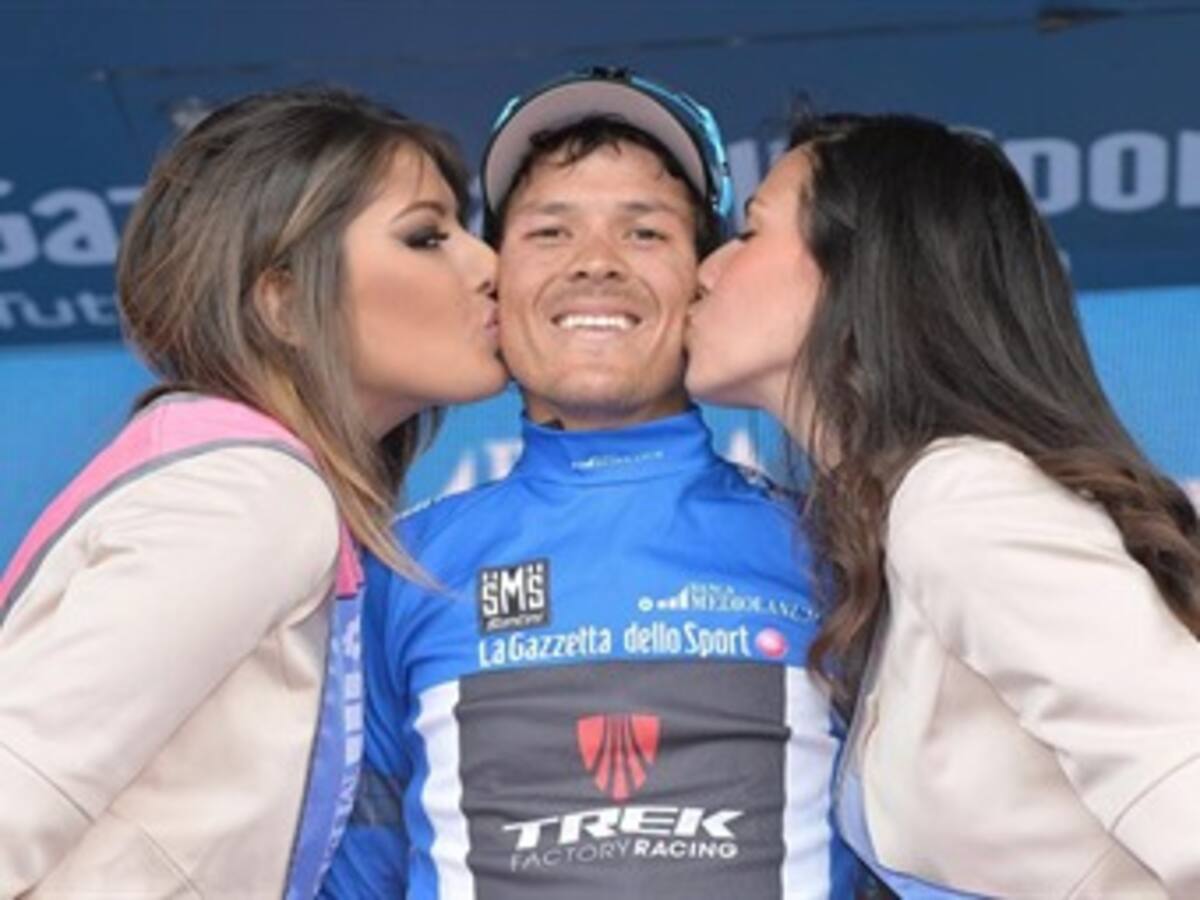 Julián Arredondo es nuevo líder de la montaña, tras octava etapa del Giro