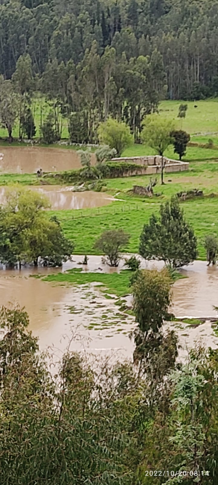 Inundaciones en Firavitoba / Cortesía: Alcaldía Firavitoba.