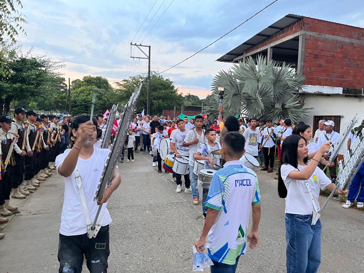 Actos de conmemoración en La Gabarra, Norte de Santander / Foto: Cortesía