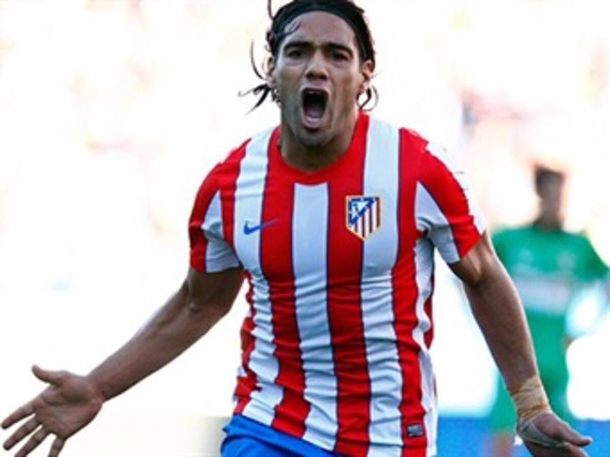 Falcao García es tercero en la tabla de goleadores en España