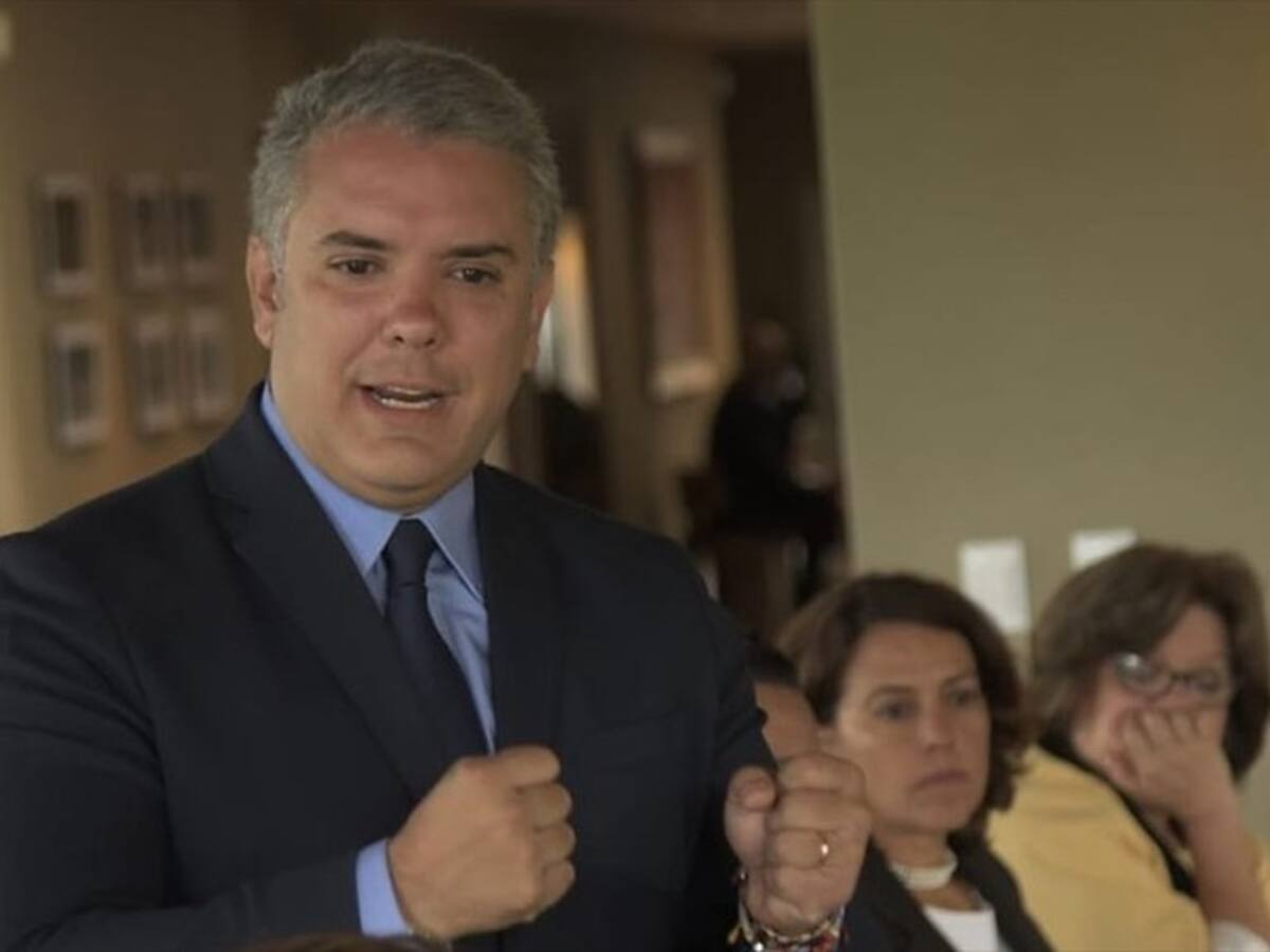 Colombia no dejará de denunciar ningún atropello de las dictaduras: Duque