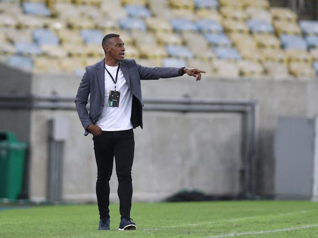 Amaranto Perea llenó de elogios a los suyos: “El equipo ha sido eficaz y contundente” . (Photo by Buda Mendes/Getty Images)