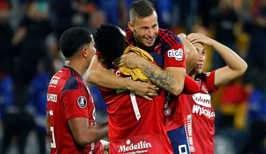 Independiente Medellín se estrena en la fase de grupos de la Copa Libertadores (Photo by Freddy BUILES / AFP) (Photo by FREDDY BUILES/AFP via Getty Images)