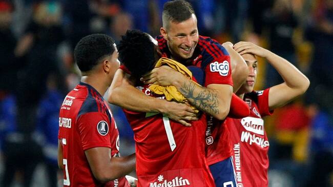 Independiente Medellín se estrena en la fase de grupos de la Copa Libertadores (Photo by Freddy BUILES / AFP) (Photo by FREDDY BUILES/AFP via Getty Images)