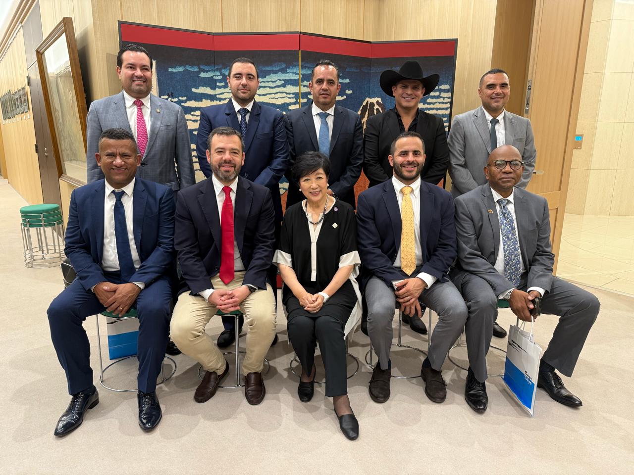 Misión colombiana en Japón.