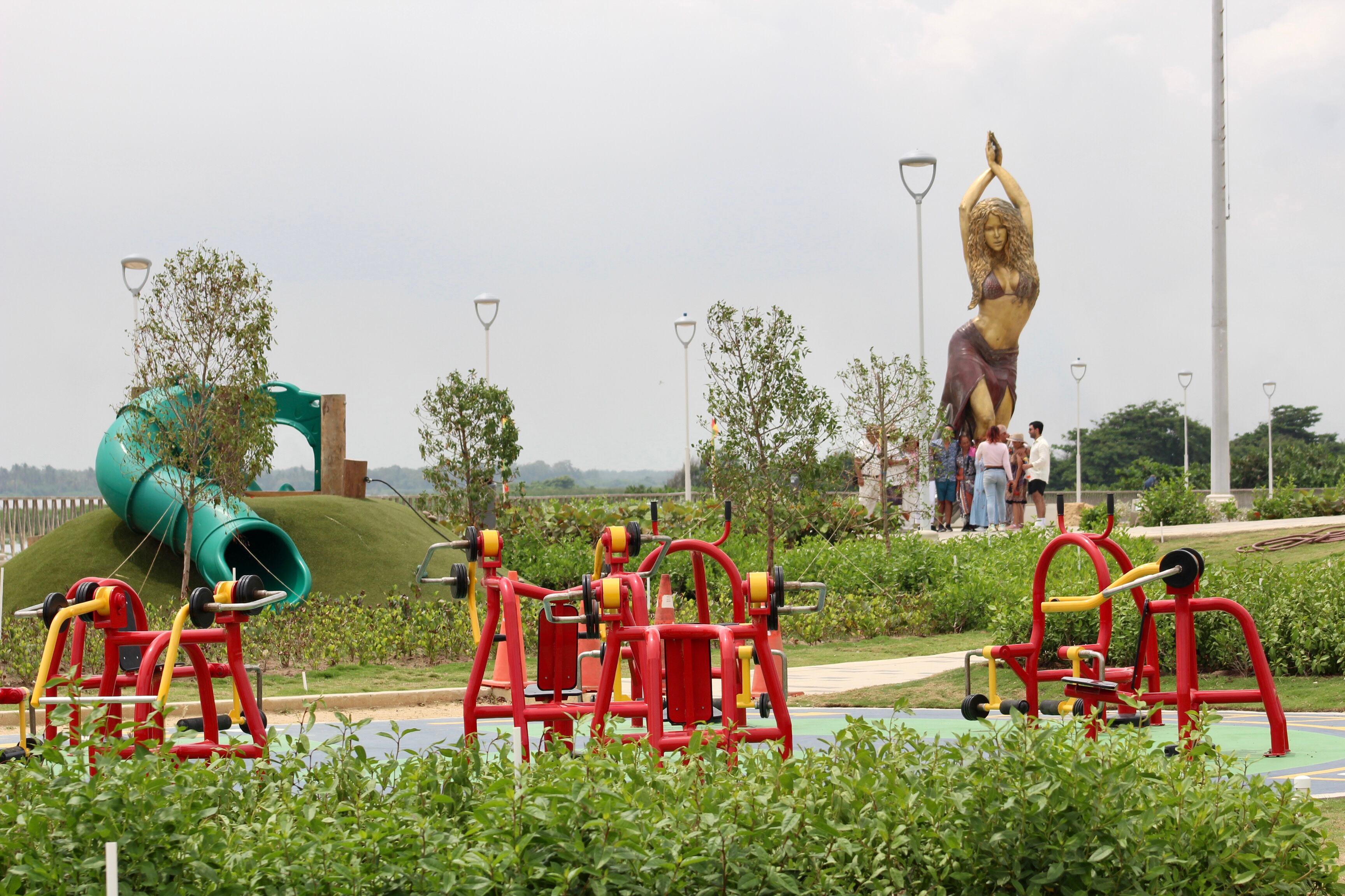 Espacio Nativo, nuevo tramo del Gran Malecón en Barranquilla./ Foto: Alcaldía de Barranquilla