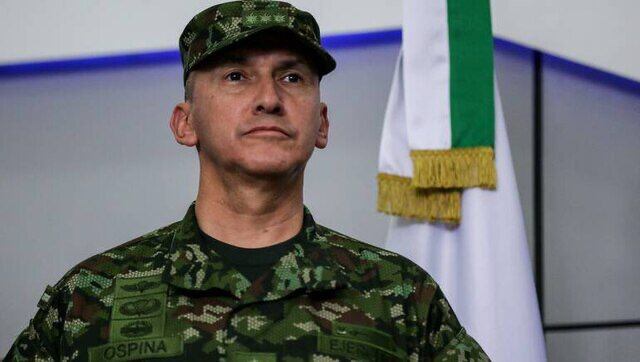 Comandante del Ejército Nacional, general Luis Ospina. Foto: Colprensa.
