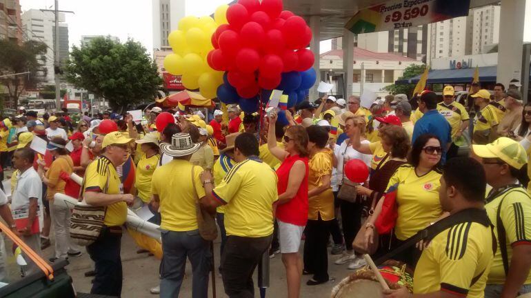 Los manifestantes reclamaron paz, pero sin impunidad