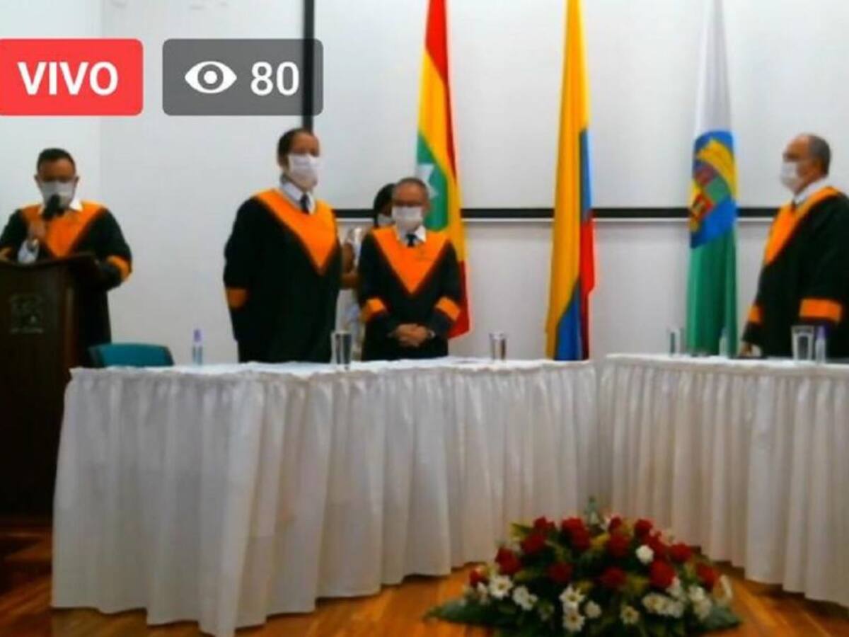 Realizan ceremonia virtual de grado en el Mayor de Bolívar