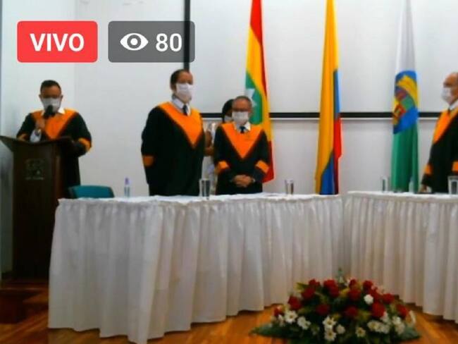 Realizan ceremonia virtual de grado en el Mayor de Bolívar