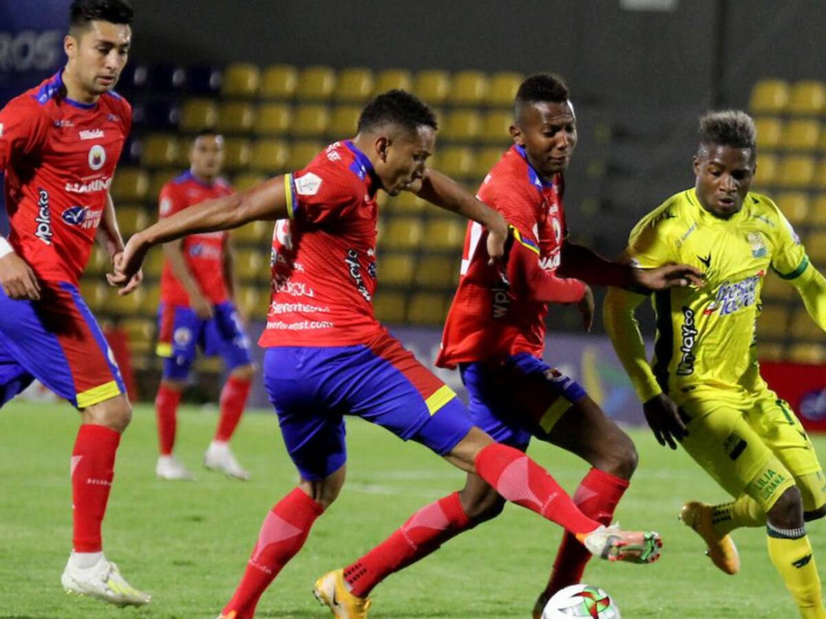 Pasto empató con Bucaramanga y quedó al borde de la eliminación en Liga