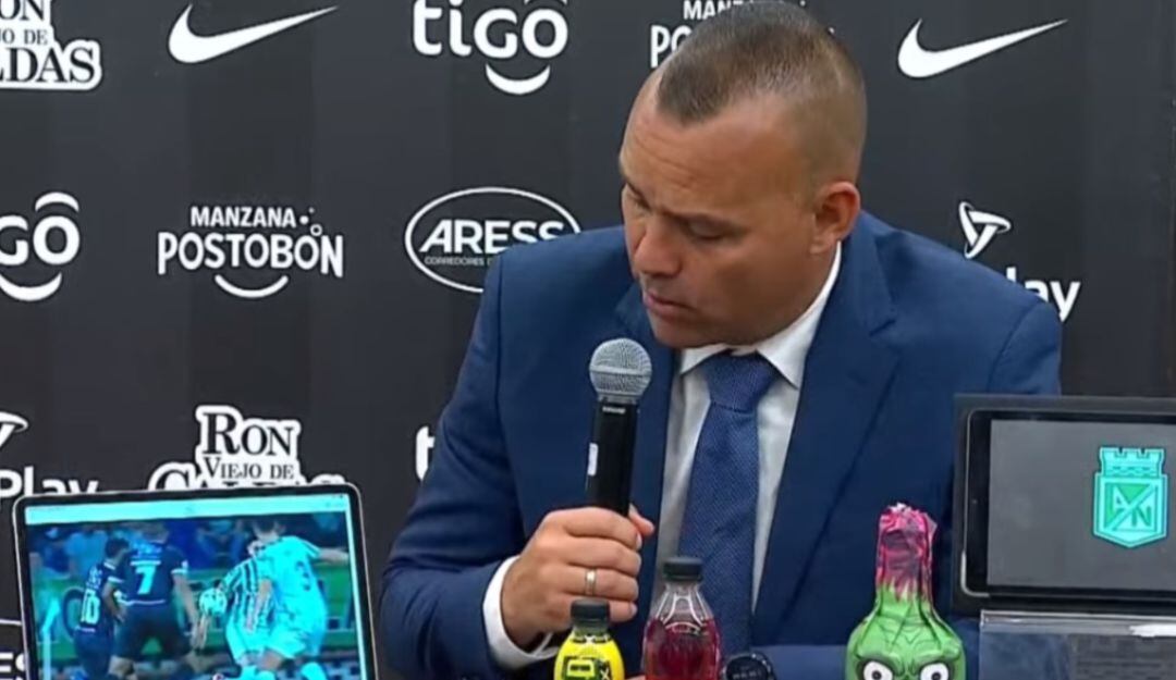 Rafael Dudamel en rueda de prensa