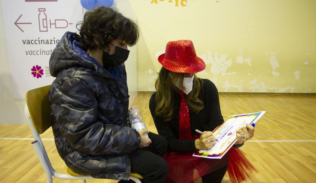 Vacunación en Italia